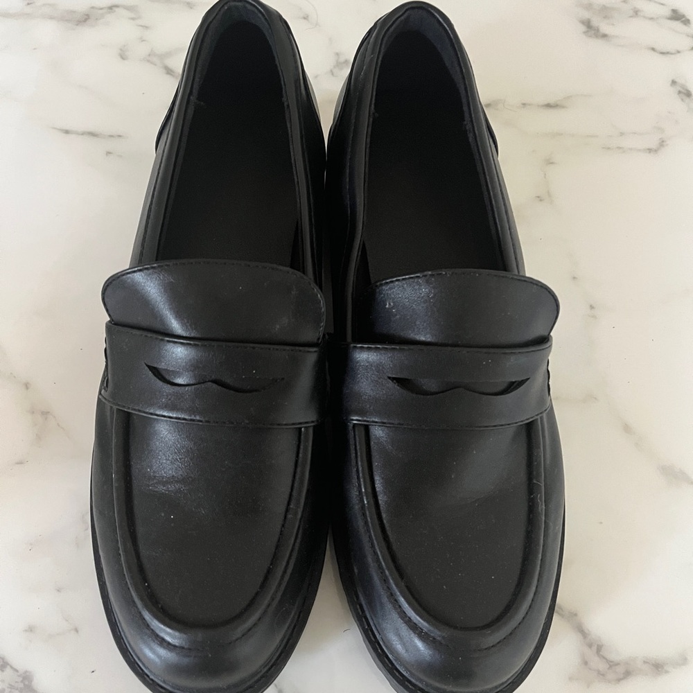 Classic Black Loafers